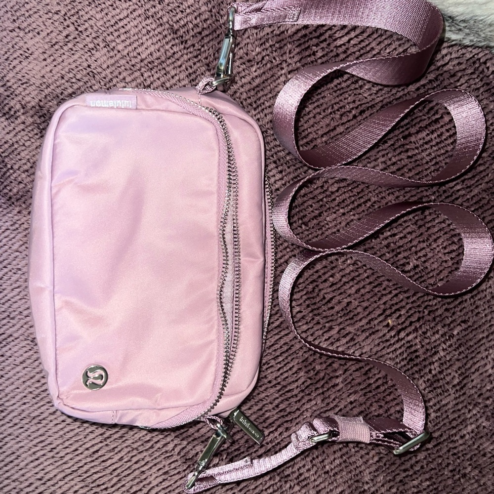 lululemon athletica Light Pink Crossbody Bag